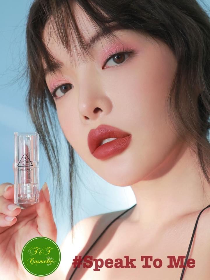Son thỏi 3CE Speak To Me Soft Matte Lipstick Màu Đỏ Đất-duoc-ban-tai-T&T