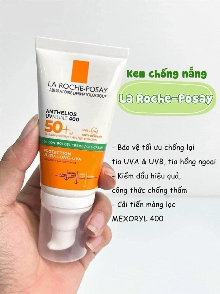 Kem chống nắng La Roche Posay vạch xanh - da dầu-duoc-ban-tai-T&T COSMETIC