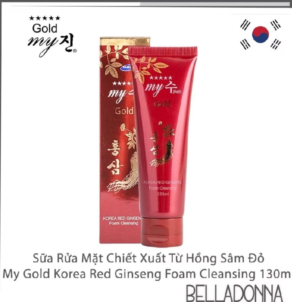 Sữa rửa mặt hồng sâm đỏ Hàn quốc Chính Hãng-duoc-ban-tai-ĐĂNG DUY BEAUTY SHOP