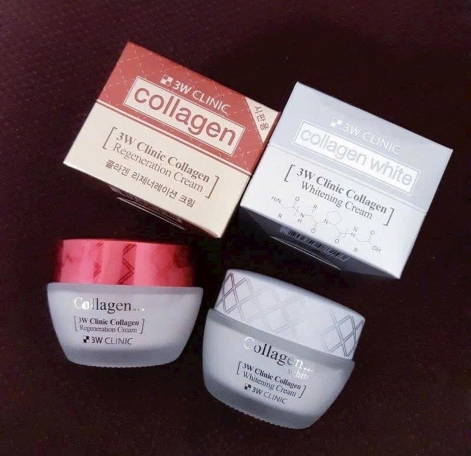 Bộ đôi kem Dưỡng ngày và đêm bổ sung  Collagel nâng cơ và giảm nhăn  3W CHÍNH HÃNG -duoc-ban-tai-ĐĂNG DUY BEAUTY SHOP