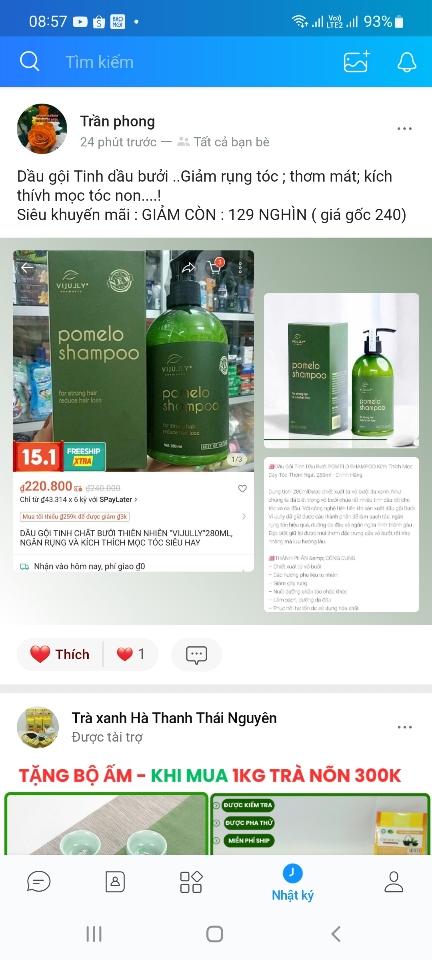 Dầu gội Tinh dầu bưởi Chính hãng; sạch gàu Thơm mát và kích thích mọc tóc -duoc-ban-tai-ĐĂNG DUY BEAUTY SHOP