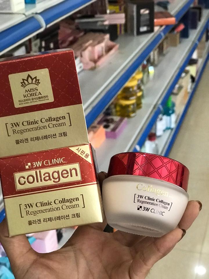 Kem Dưỡng Ban Đêm 3W clinic Giàu Collagen -duoc-ban-tai-ĐĂNG DUY BEAUTY SHOP