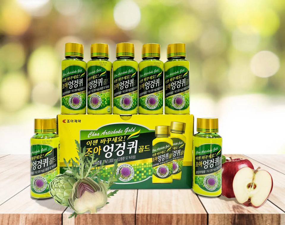 Nước giải rượu Hàn Quốc CHOA Artichoke Gold-duoc-ban-tai-Viviancosmetic
