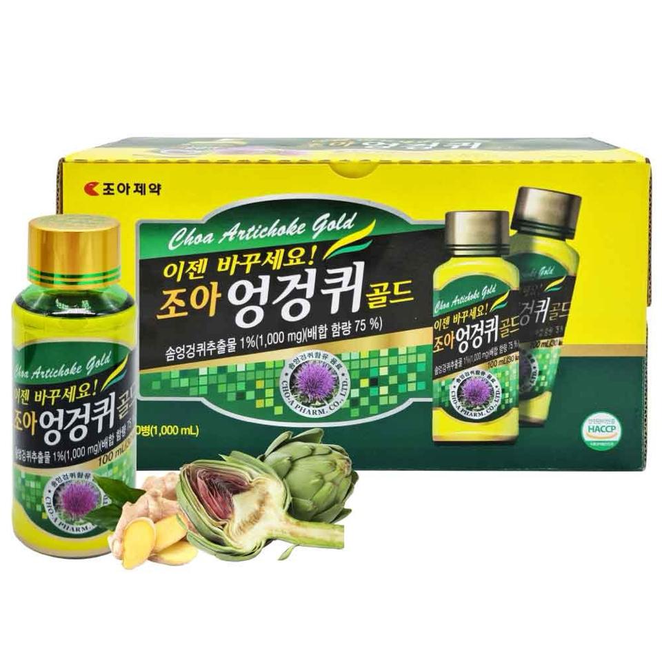 Nước giải rượu Hàn Quốc CHOA Artichoke Gold-duoc-ban-tai-Viviancosmetic