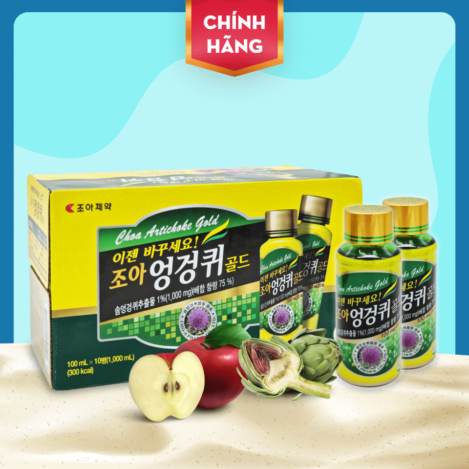 Nước giải rượu Hàn Quốc CHOA Artichoke Gold-duoc-ban-tai-Viviancosmetic