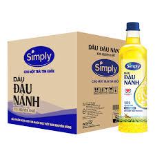 Dầu ăn Simply 12x1L-duoc-ban-tai-Kho Liên Kết Vin - Eco - Tân Thịnh Hưng