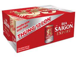 Bia sài gòn Export lon 12x330ml-duoc-ban-tai-Kho Liên Kết Vin - Eco - Tân Thịnh Hưng