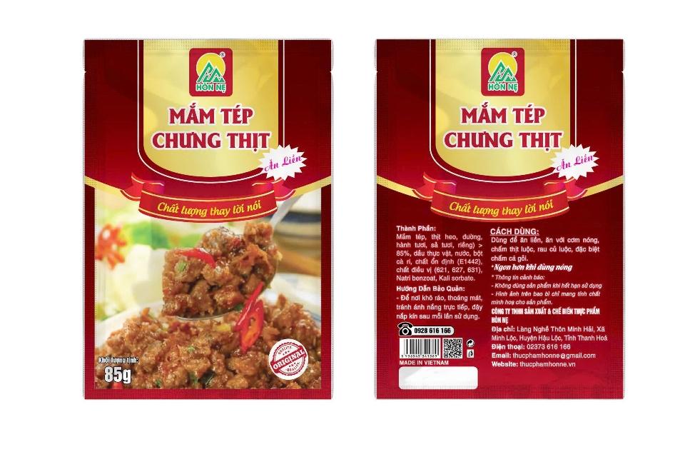 Mắm tép chưng thịt ăn sống Hòn Nẹ gói 85g x4x20hộp)-duoc-ban-tai-Kho Liên Kết Vin - Eco - Tân Thịnh Hưng