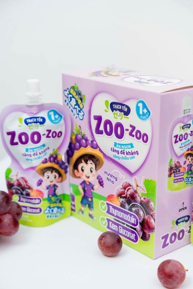 Thạch Yến ZooZoo vị nho 25% 6x125ml-duoc-ban-tai-Kho Liên Kết Vin - Tân Thịnh Hưng