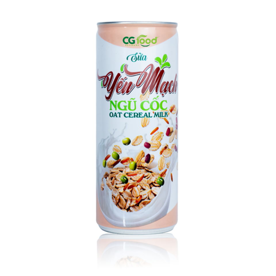 Sữa Yến Mạch Ngũ cốc CG Foods lon 250ml-duoc-ban-tai-Kho Liên Kết Vin - Eco - Tân Thịnh Hưng