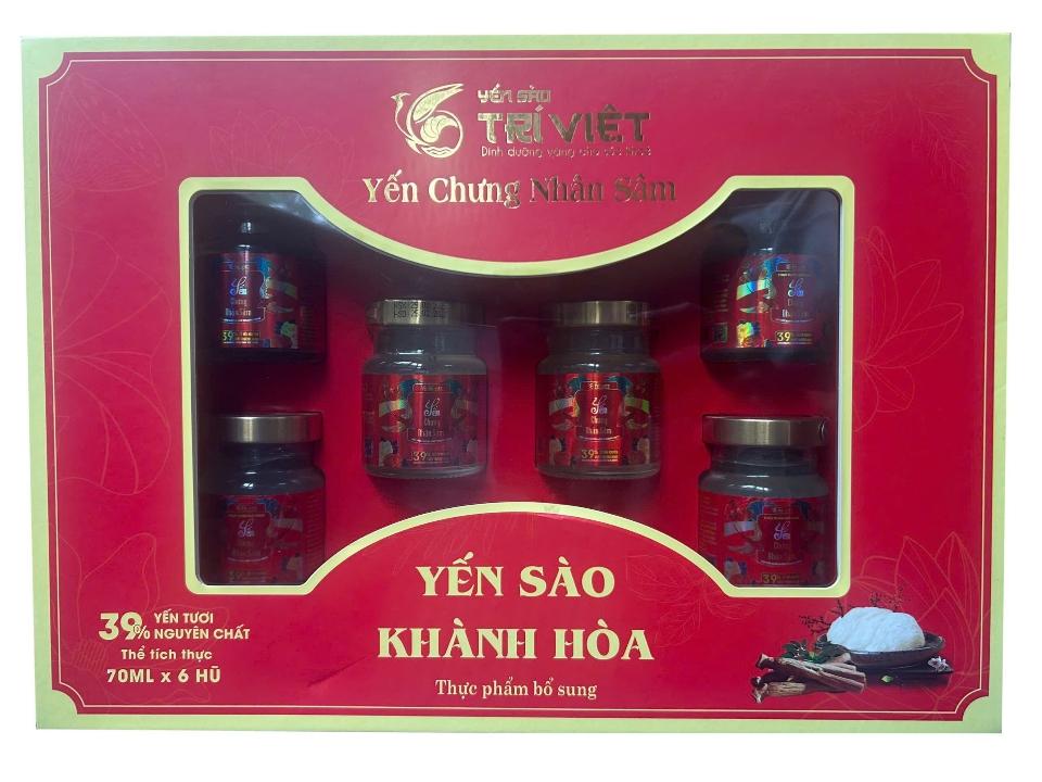 Yến Sào Trí Việt Nhân Sâm hộp hở 39%-duoc-ban-tai-Kho Liên Kết Vin - Eco - Tân Thịnh Hưng