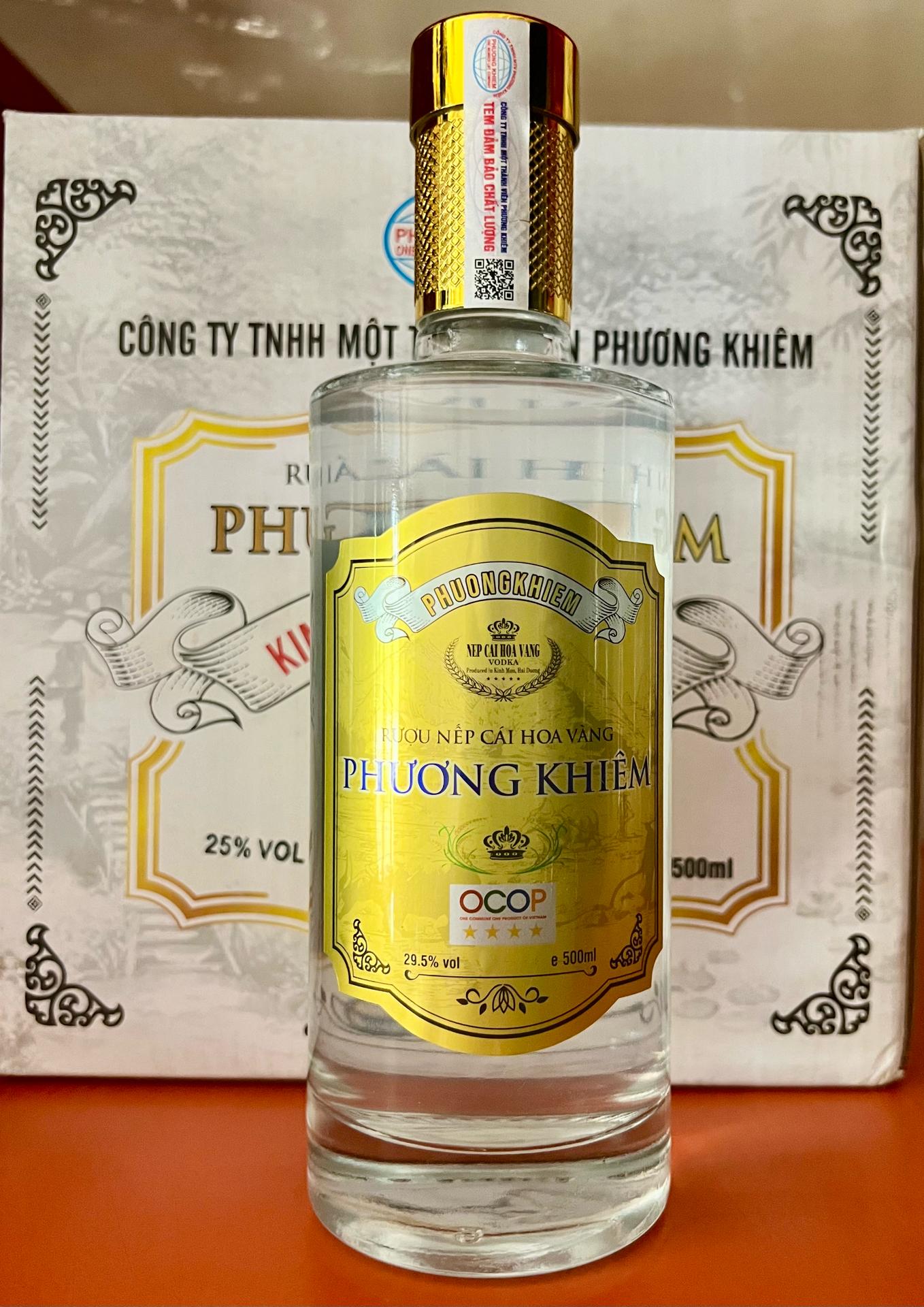 Rượu 29,5 độ chai thủy tinh (12 chai)-duoc-ban-tai-Phương Khiêm Store
