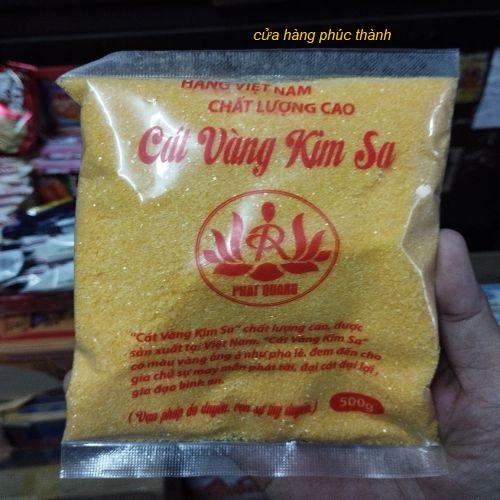 cát vàng kim sa 500g-duoc-ban-tai-Đồ thờ phúc Thành