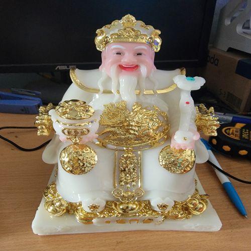 thần tài ông địa phú quí trắng ( bột đá )-duoc-ban-tai-Đồ thờ phúc Thành