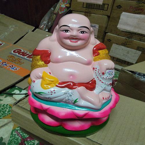 Phật di lặc tòa sen màu ( đất num )-duoc-ban-tai-Đồ thờ phúc Thành