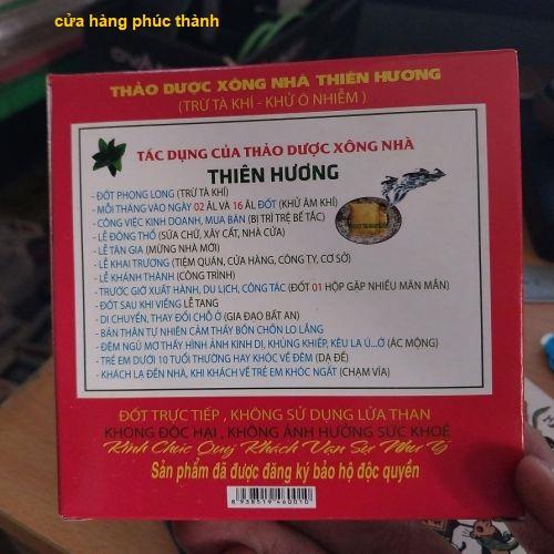 xông nhà thảo dược thiên hương 50g -duoc-ban-tai-Đồ thờ phúc Thành