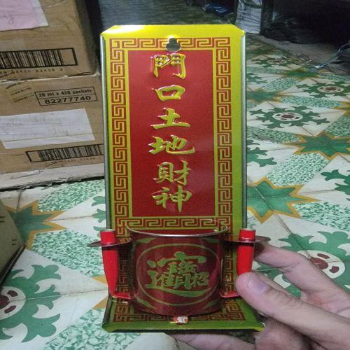 bài vị cắm nhang treo thổ địa đỏ ( nhôm )-duoc-ban-tai-Đồ thờ phúc Thành