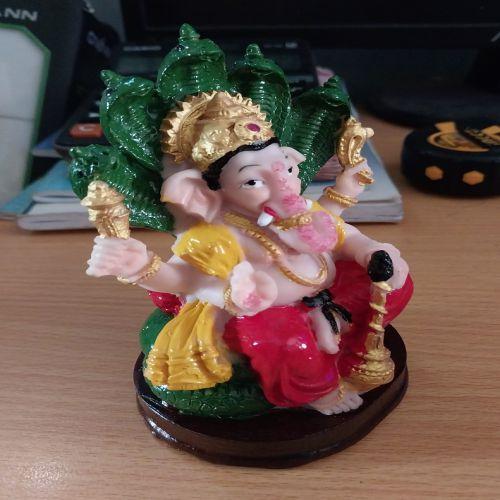 thần voi ganesha tròn ấn độ giáo ( nhựa )-duoc-ban-tai-Đồ thờ phúc Thành