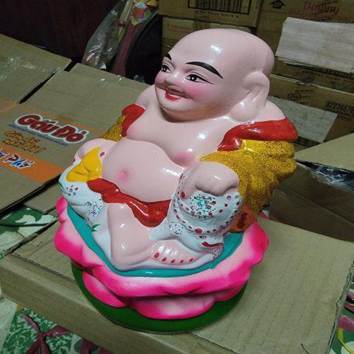 Phật di lặc tòa sen màu ( đất num )-duoc-ban-tai-Đồ thờ phúc Thành