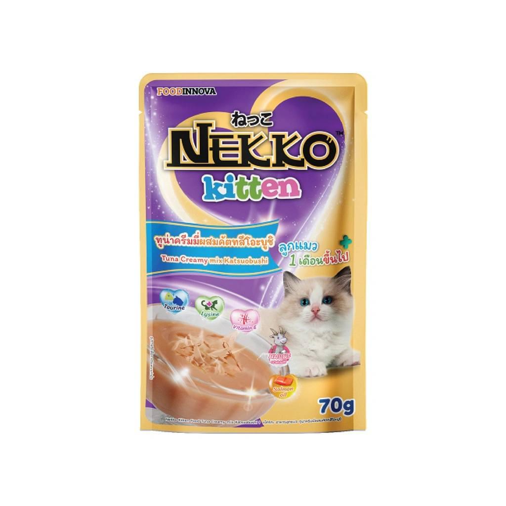 PATE NEKKO GÓI 70GR-duoc-ban-tai-CHÚ MÈO BÉO PETSTORE