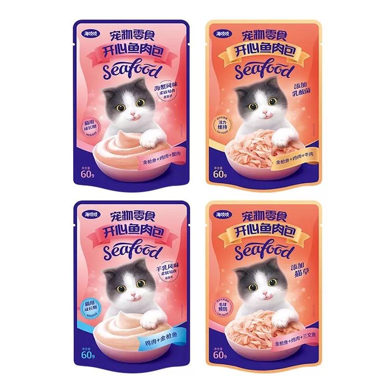PATE SEAFOOD 60G-duoc-ban-tai-CHÚ MÈO BÉO PETSTORE