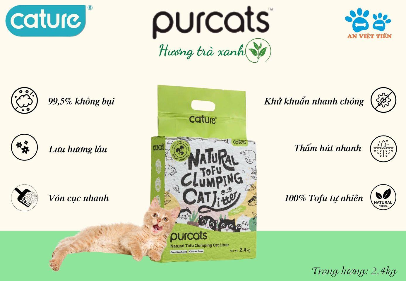 CÁT ĐẬU NÀNH CATURE 6L-duoc-ban-tai-CHÚ MÈO BÉO PETSTORE