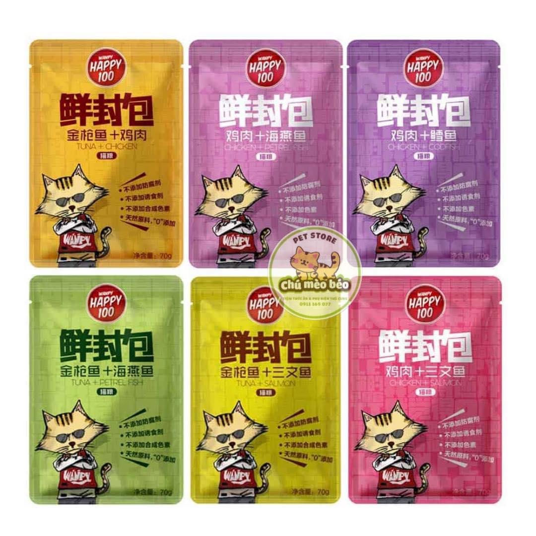 PATE HAPPY 100-duoc-ban-tai-CHÚ MÈO BÉO PETSTORE
