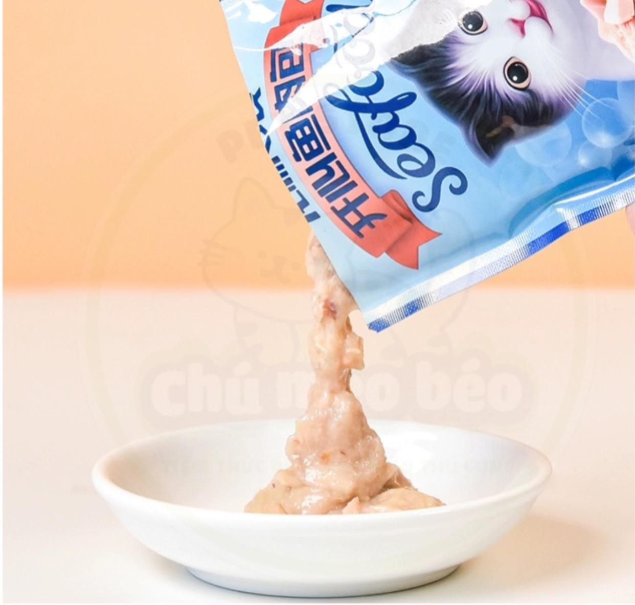 PATE SEAFOOD 60G-duoc-ban-tai-CHÚ MÈO BÉO PETSTORE