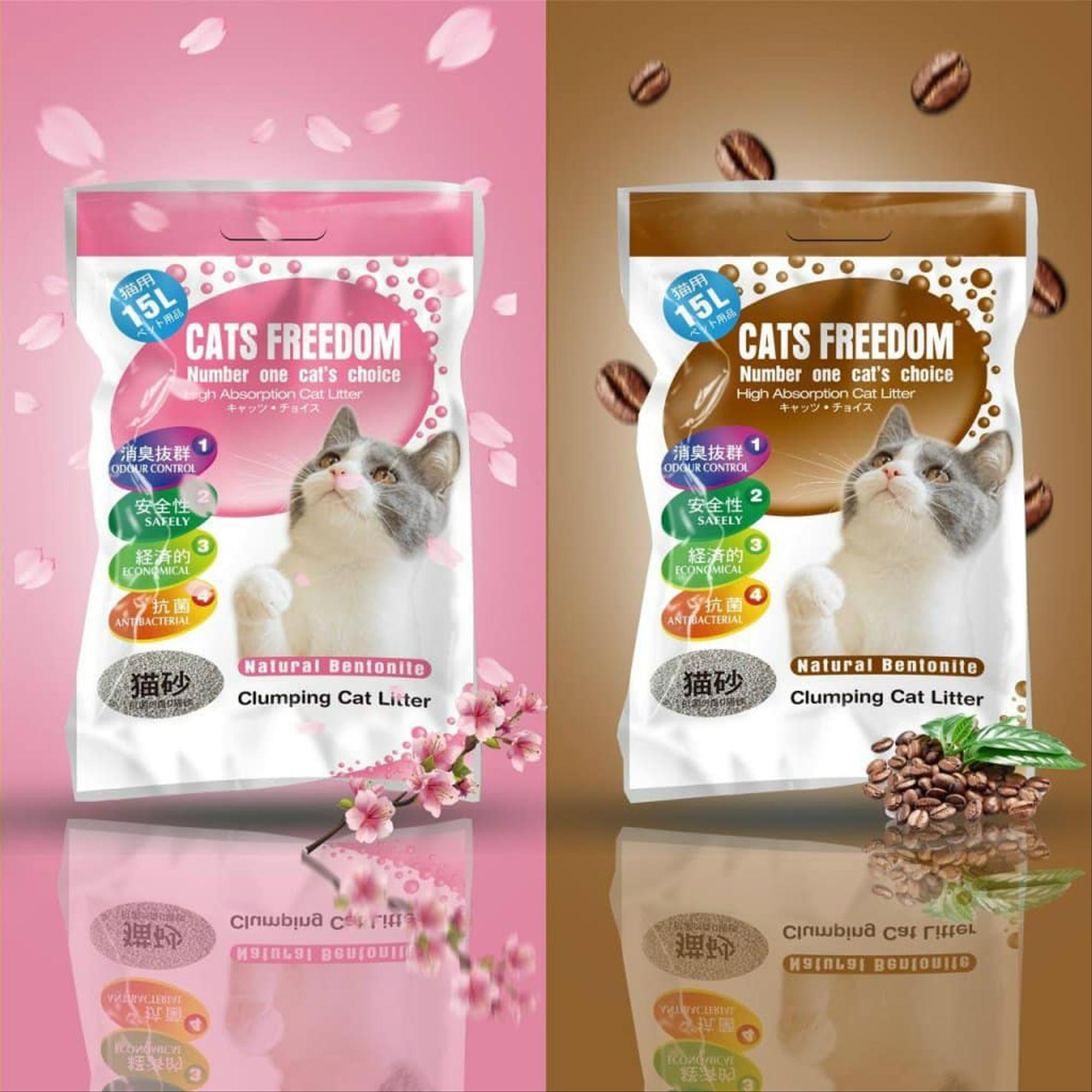 Cát FREEDOM 8L-duoc-ban-tai-CHÚ MÈO BÉO PETSTORE