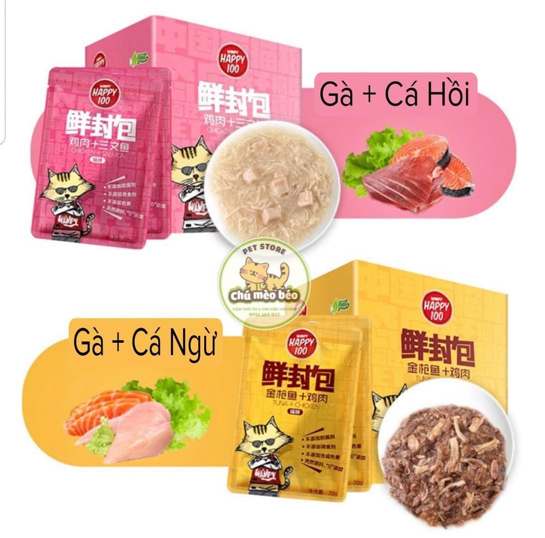 PATE HAPPY 100-duoc-ban-tai-CHÚ MÈO BÉO PETSTORE