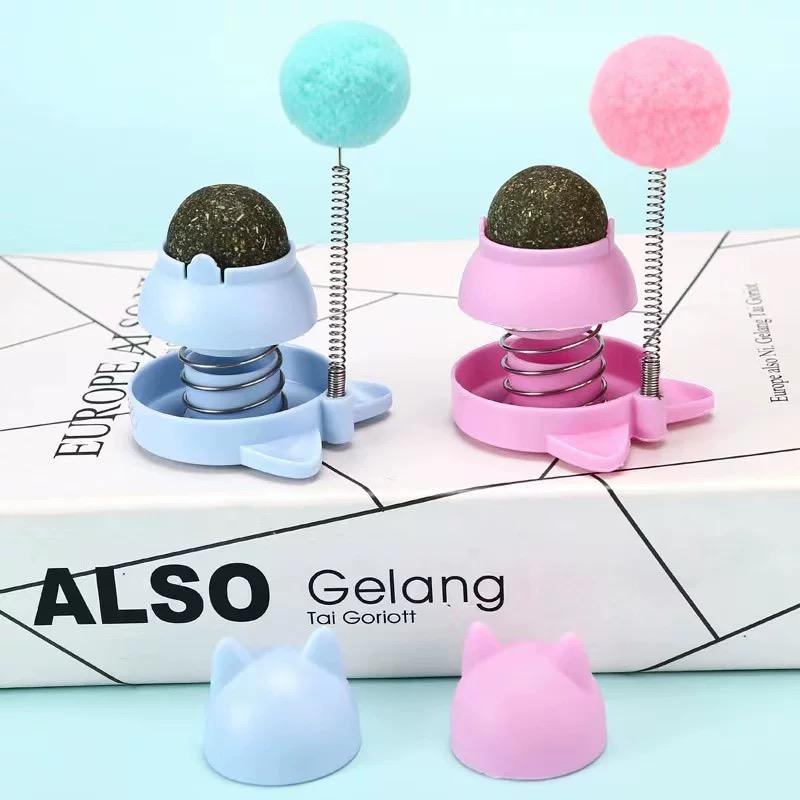 Bóng cỏ mèo dán tường-duoc-ban-tai-CHÚ MÈO BÉO PETSTORE