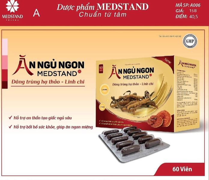 Ăn ngủ ngon MEDSTAND (60v)-duoc-ban-tai-Đỗ Mạnh Hưng