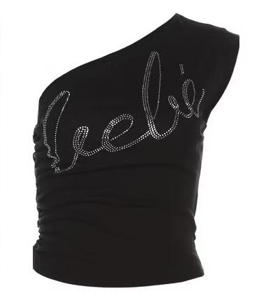 Áo croptop lệch vai ( đen )-duoc-ban-tai-VP - TIỆM CHO THUÊ ĐỒ