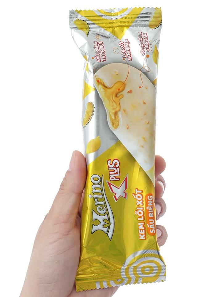 MERINO - KEM NHÂN PLUS SẦU RIÊNG 60G-duoc-ban-tai-Ice Cream Xumi
