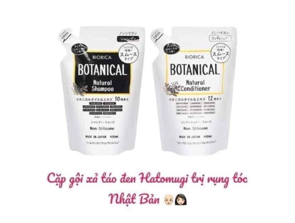 Dầu gội xả Botanical-duoc-ban-tai-Tuyết Vân - Chuyên hàng Nhật Mỹ