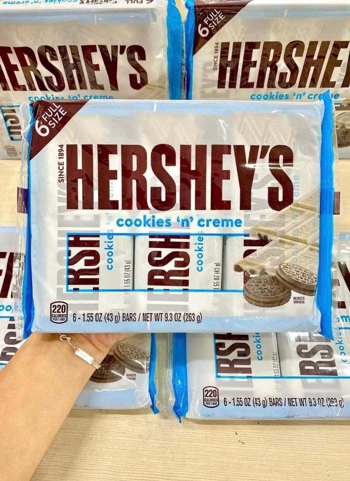 Socola Hershey's Cookies'n'Creme Mỹ 263g-duoc-ban-tai-Cửa Tiệm Nhỏ