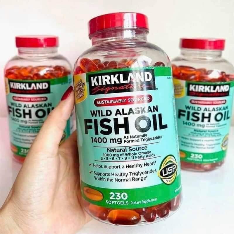 𝐕𝐢ê𝐧 𝐮ố𝐧𝐠 𝐝ầ𝐮 𝐂á 𝐀𝐥𝐚𝐬𝐤𝐚 𝐊𝐢𝐫𝐤𝐥𝐚𝐧𝐝 𝐒𝐢𝐠𝐧𝐚𝐭𝐮𝐫𝐞 𝐖𝐢𝐥𝐝 𝐀𝐥𝐚𝐬𝐤𝐚𝐧 𝐅𝐢𝐬𝐡 𝐎𝐢𝐥 𝟏𝟒𝟎𝟎𝐦𝐠 230 viên-duoc-ban-tai-Cửa Tiệm Nhỏ