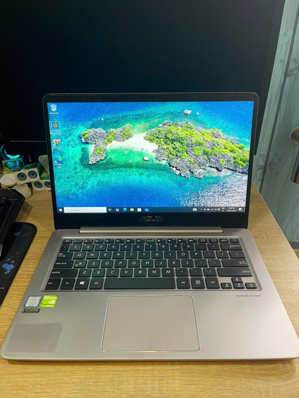 ASUS i5 7th Ram 8GB 256GB SSD CARD RỜI NVIDIA Geforce 940MX -duoc-ban-tai-Vi Tính Kim Trân