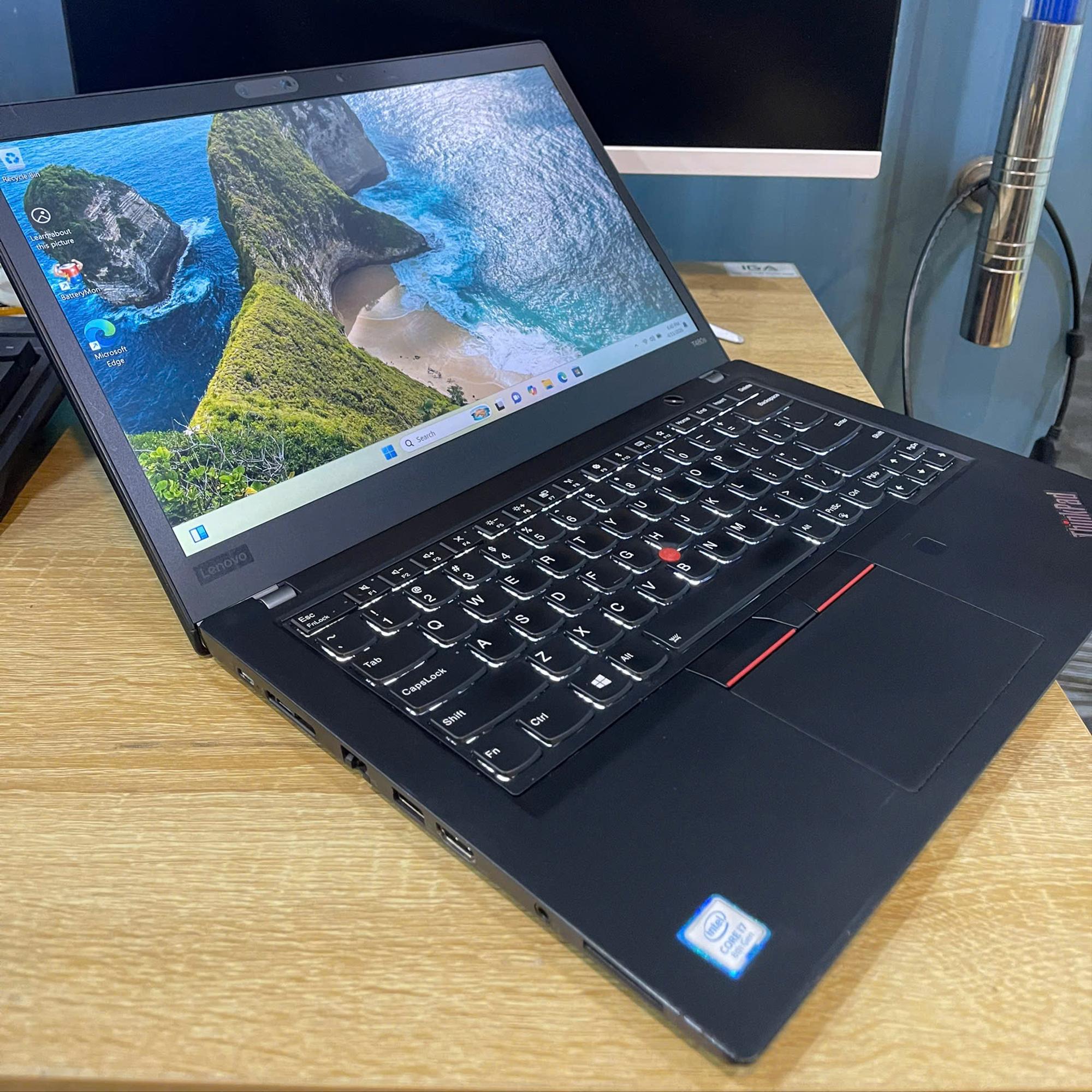 ThinkPad T480S i7 8th Ram 8GB 256GB SSD Màn 14inch FHD -duoc-ban-tai-Vi Tính Kim Trân