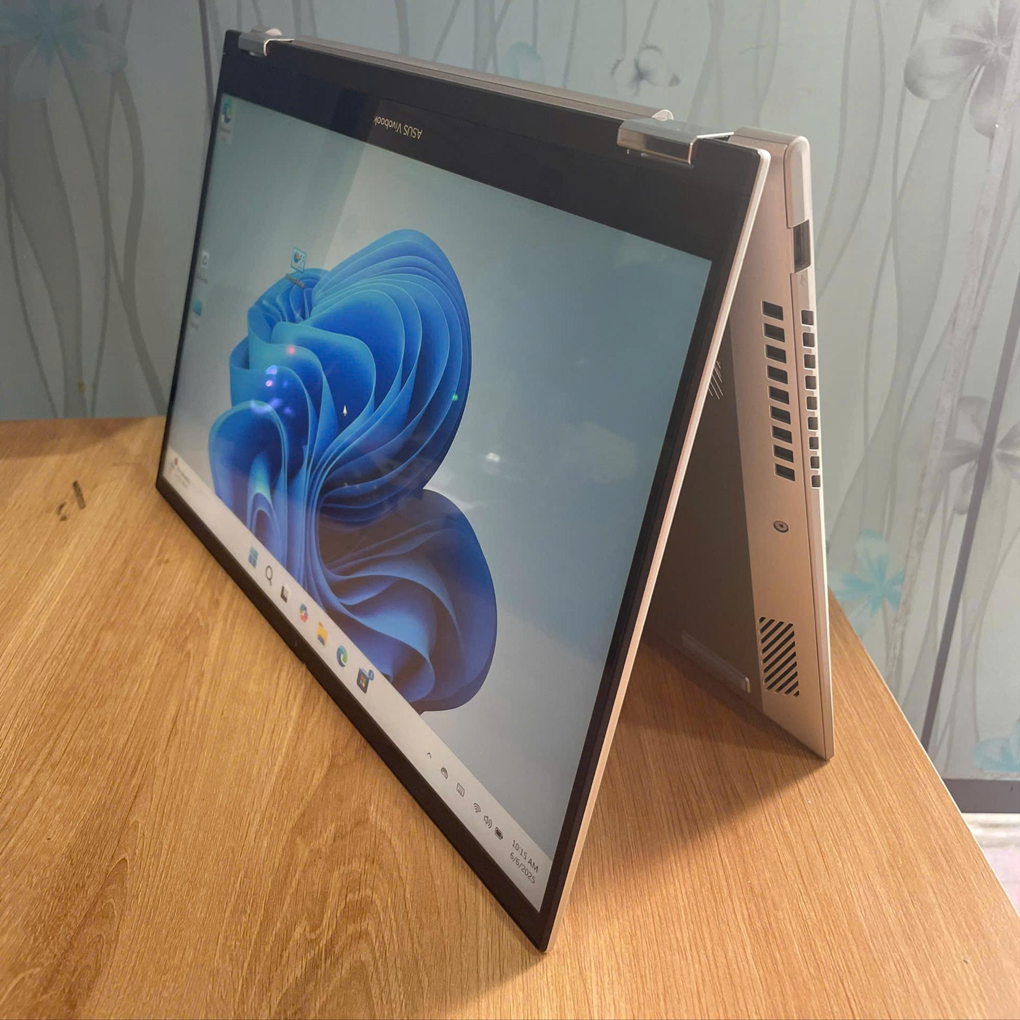 Asus Vivobook s14 flip i9 13th Ram 16GB 512GB SSD Cảm ứng xoay gập 360°. Bảo hành tới 8/2025-duoc-ban-tai-Vi Tính Kim Trân
