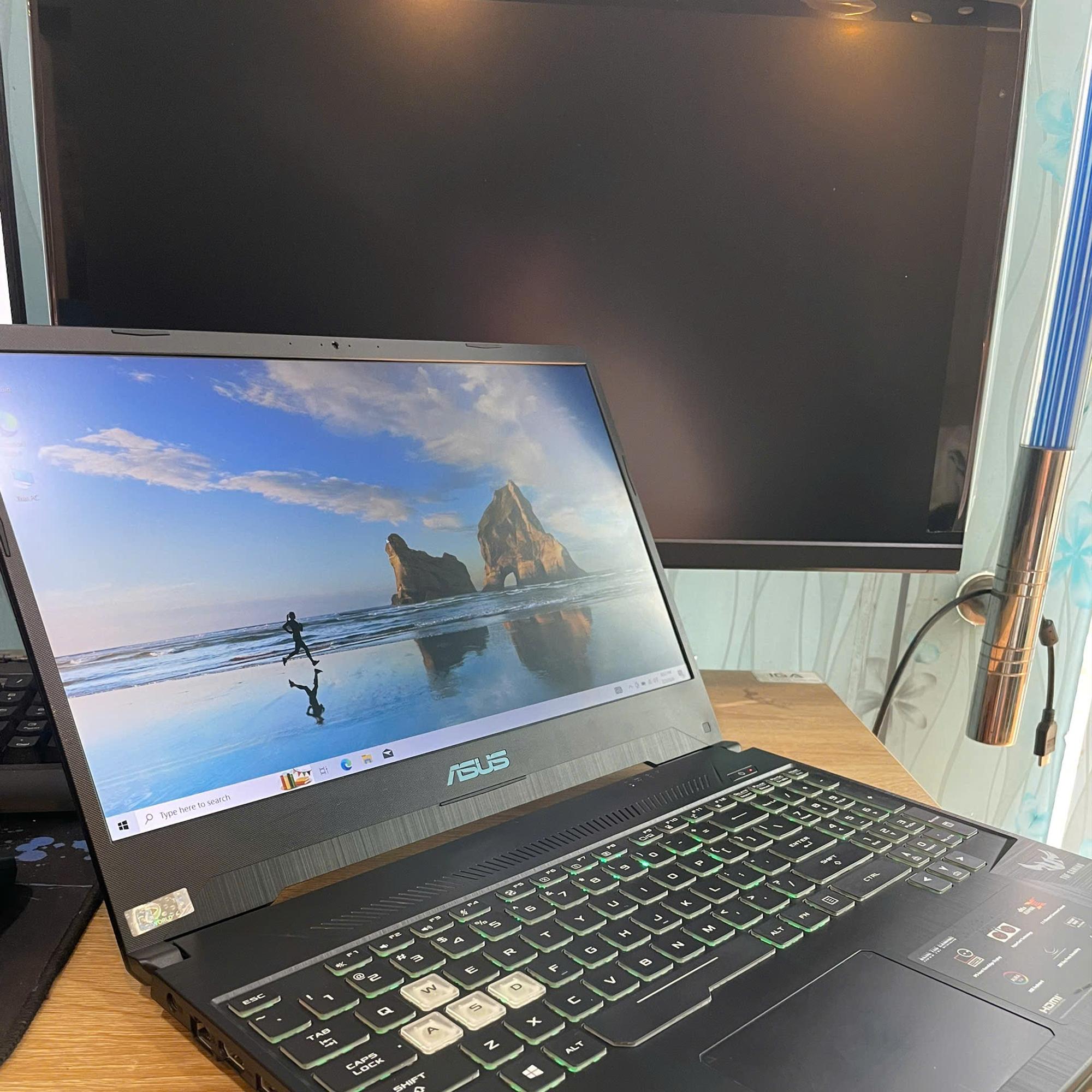 Asus TUF i7 8th Ram 8GB 256GB SSD Card GTX 1050Ti Màn 15.6inch FHD IPS-duoc-ban-tai-Vi Tính Kim Trân