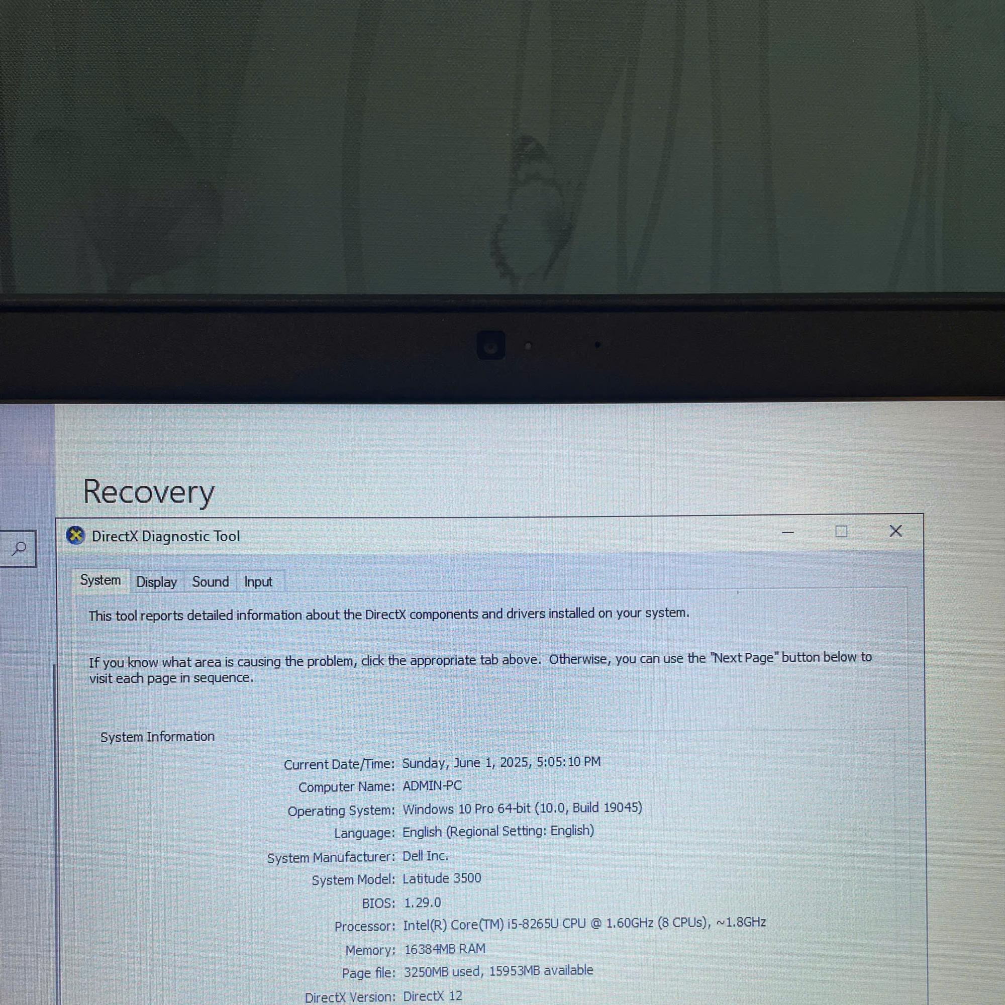 Dell i5 8th Ram 16GB 256GB SSD Màn 15.6inch HD-duoc-ban-tai-Vi Tính Kim Trân