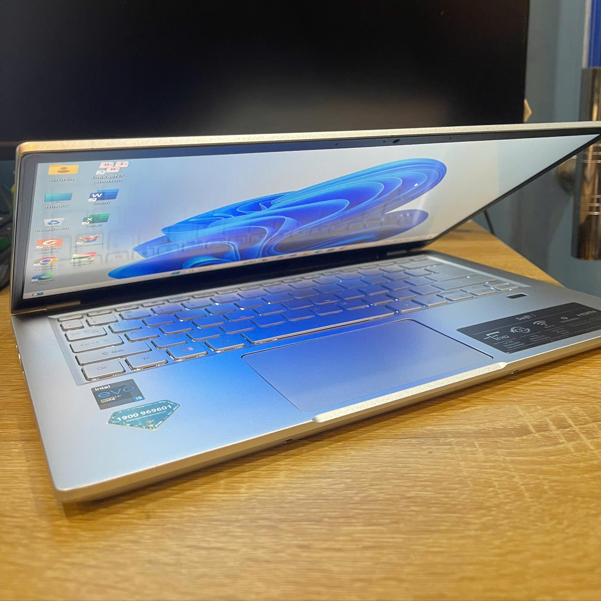 Acer i5 11th Ram 16GB SSD 512GB Màn 14inch FHD-duoc-ban-tai-Vi Tính Kim Trân