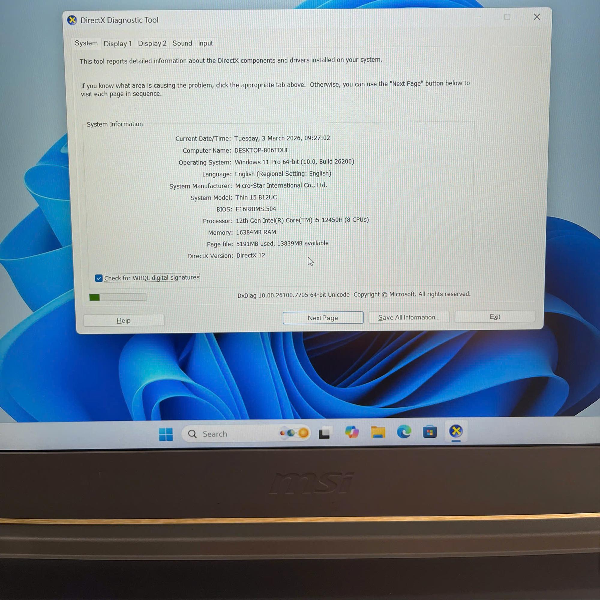 MSI Gaming i5 12th Ram 16GB 512GB SSD Card RTX 3050.BH CellPhoneS tới 10/2026-duoc-ban-tai-Vi Tính Kim Trân