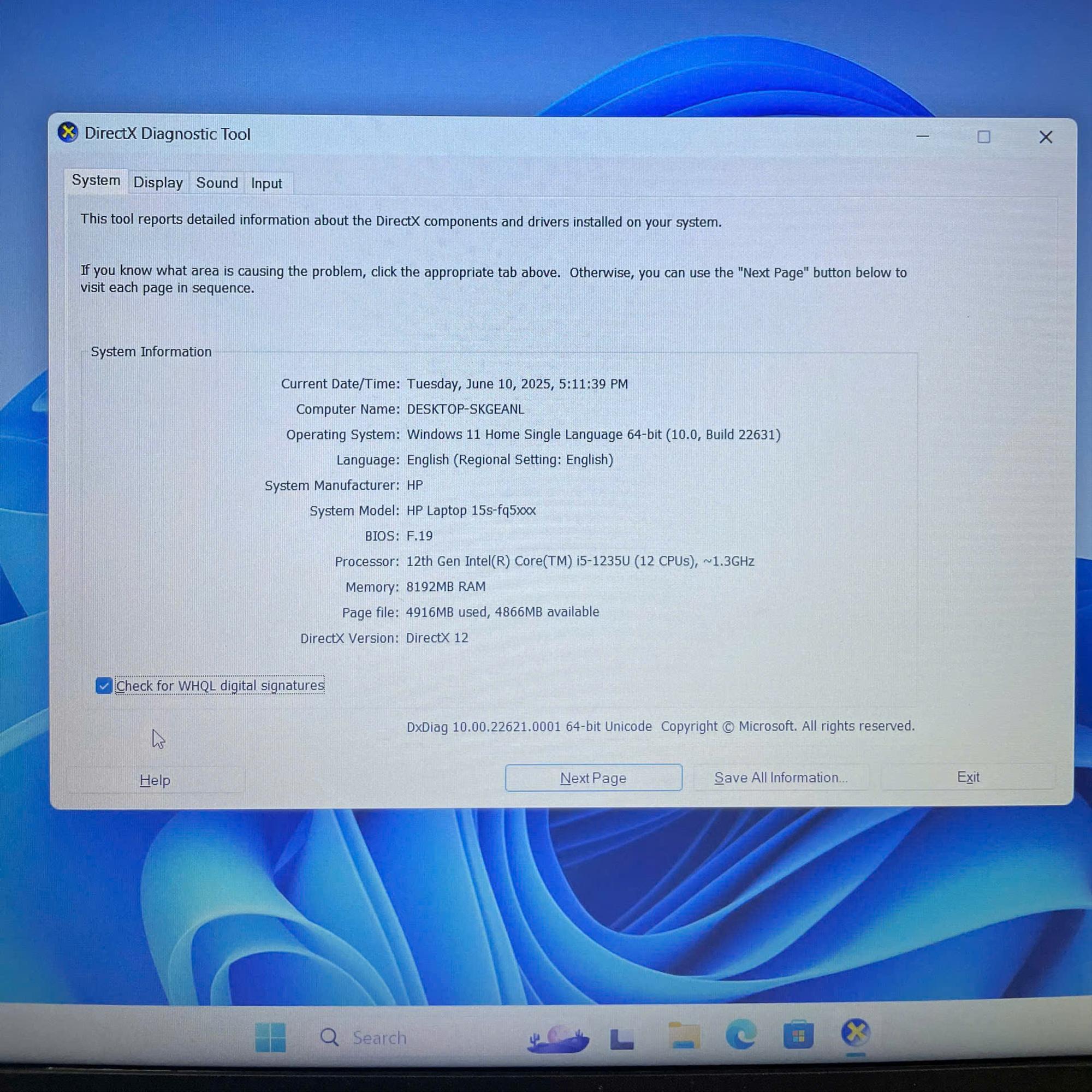 HP I5 12TH Ram 8GB 256GB SSD Màn 15.6inch FHD-duoc-ban-tai-Vi Tính Kim Trân