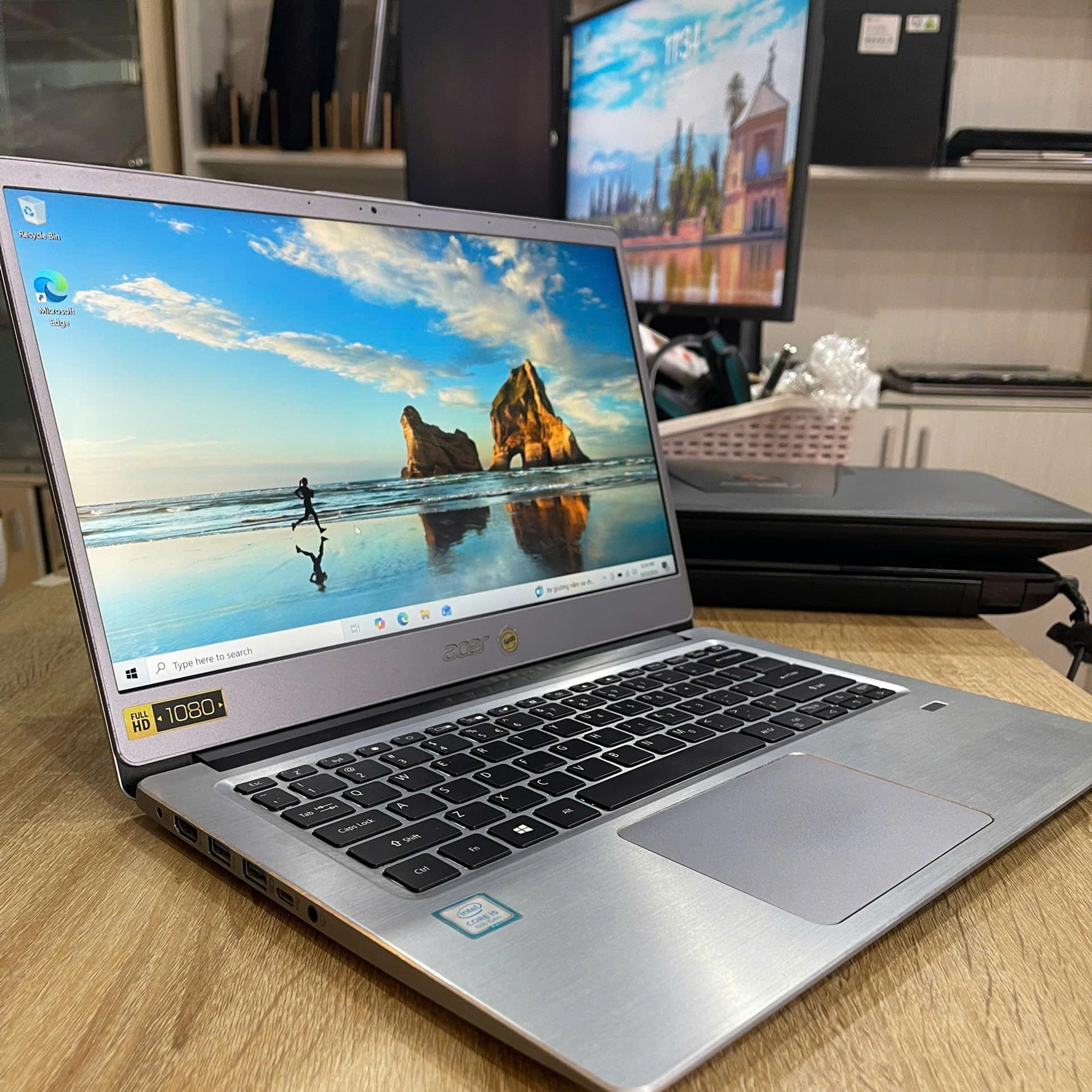 Acer i5 8th Ram 8GB 128GB SSD Màn 14inch FHD IPS-duoc-ban-tai-Vi Tính Kim Trân