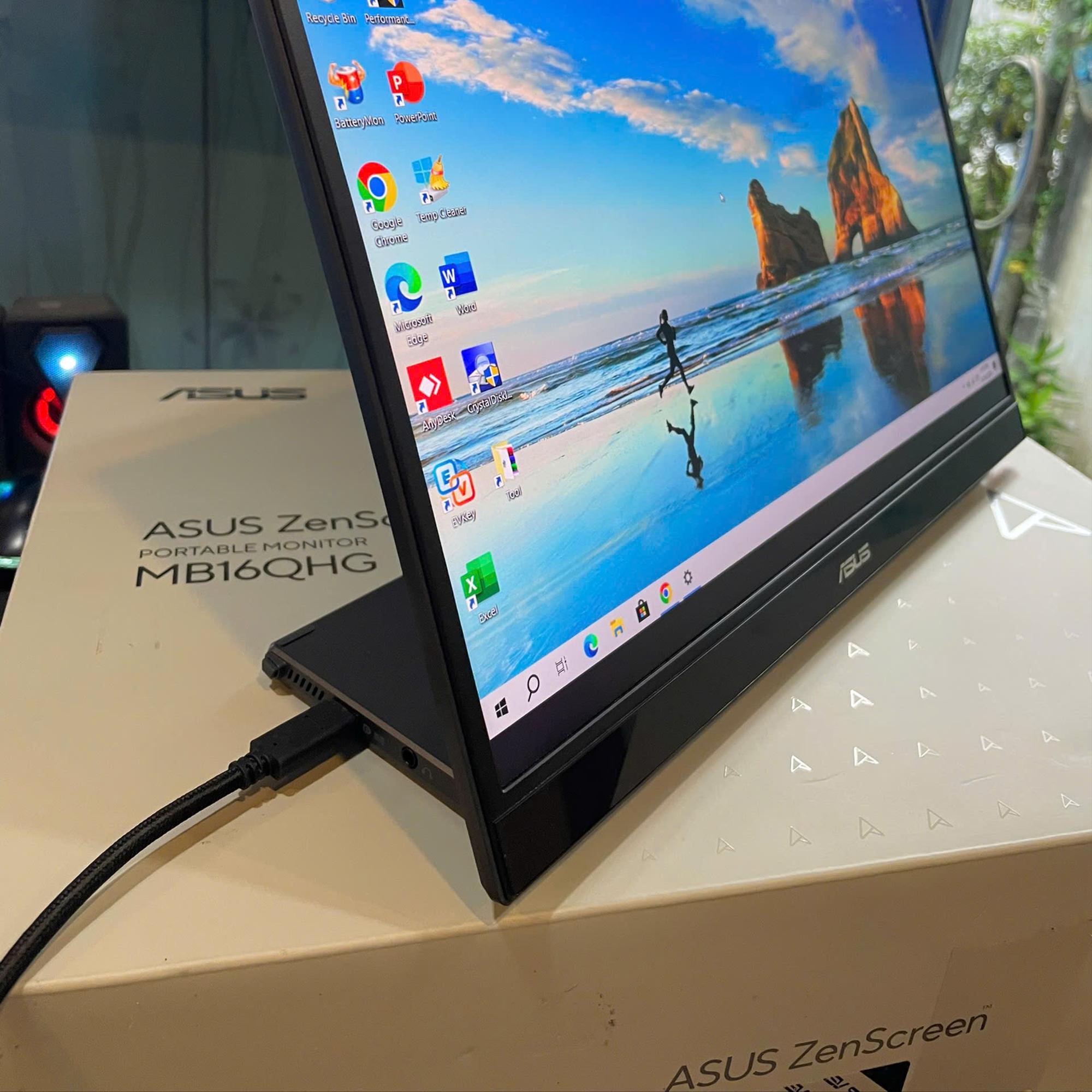 Màn Di Động Asus Zenbook 16inch 2K IPS 120hz Full Box Còn BH tới 10/2028-duoc-ban-tai-Vi Tính Kim Trân