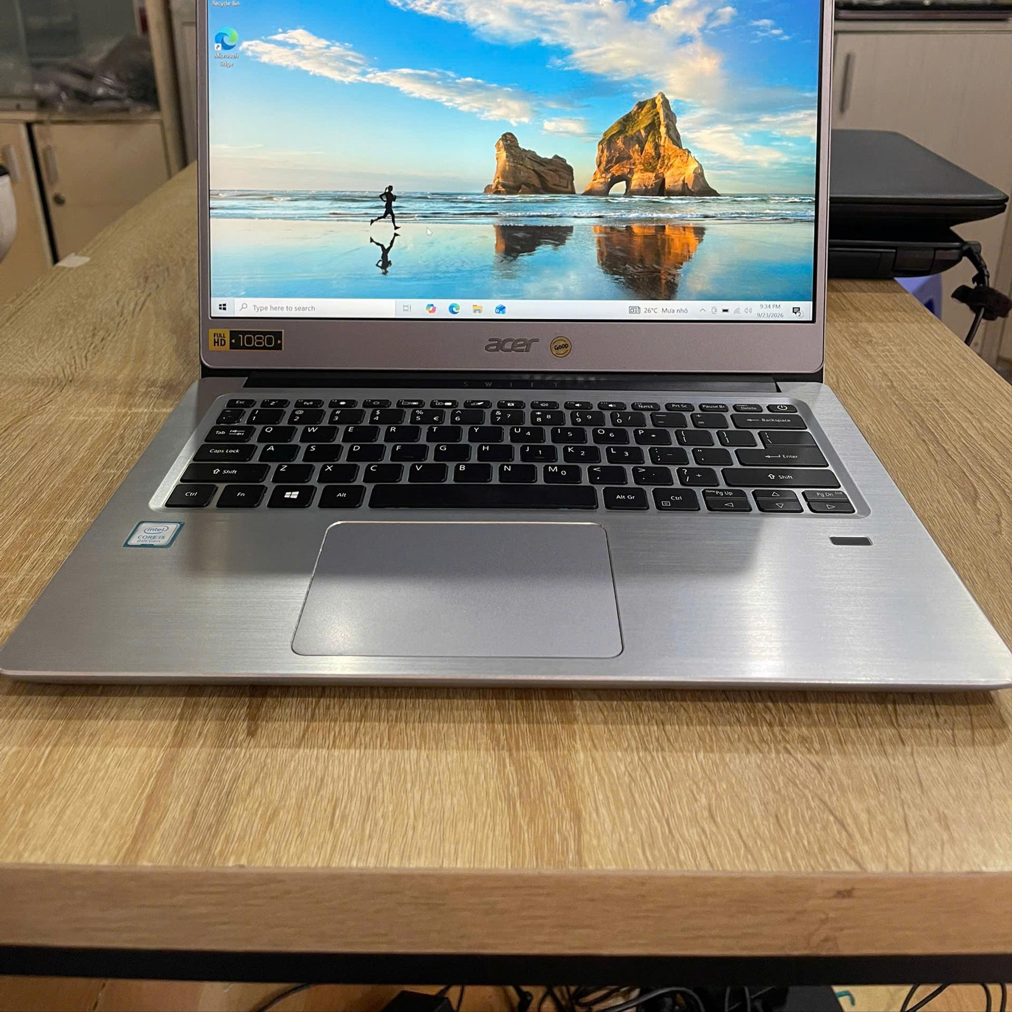 Acer i5 8th Ram 8GB 128GB SSD Màn 14inch FHD IPS-duoc-ban-tai-Vi Tính Kim Trân