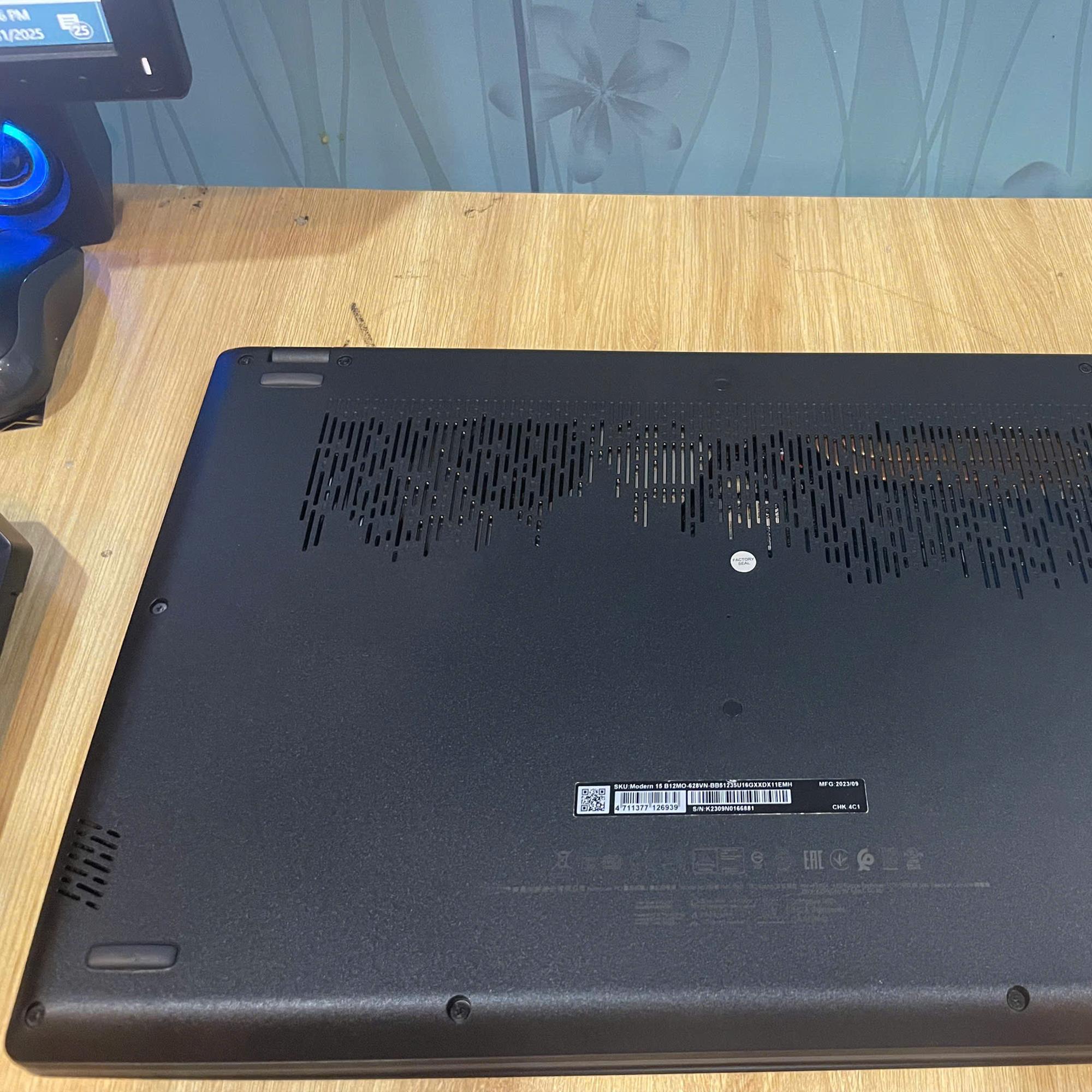 LAPTOP MSI I5 12TH zin tem Ram 16GB Còn Bảo Hành TGDĐ TỚI 11/2026-duoc-ban-tai-Vi Tính Kim Trân