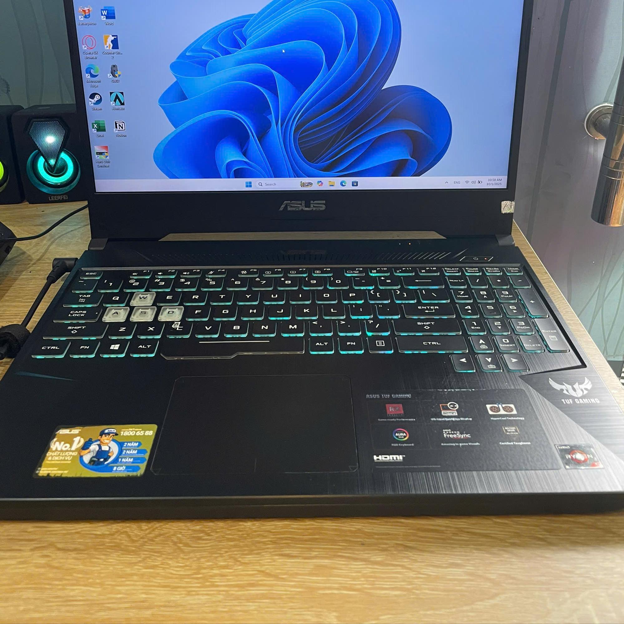 Asus Ryzen 5 3550H RAM 16GB 512GB SSD Card AMD RX 560X MÀN HÌNH 15.6INCH 120HZ-duoc-ban-tai-Vi Tính Kim Trân
